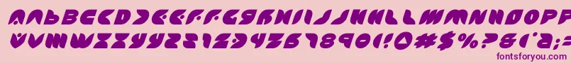 Saiba mais sobre a fonte puffangeltitleital Fonte puffangeltitleital – fontes roxas em um fundo rosa