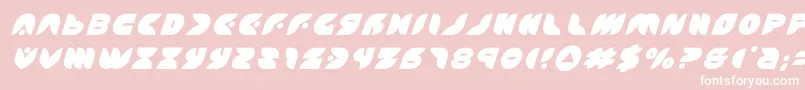 puffangeltitleitalフォントについての詳細 フォントpuffangeltitleital – ピンクの背景に白い文字