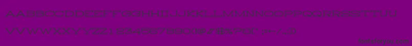 HistryH Font – Black Fonts on Purple Background