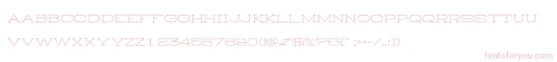 HistryH Font – Pink Fonts on White Background