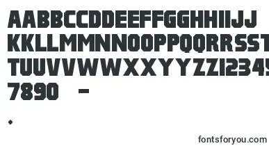 Pulp Fiction M54 font – Old School Fonts