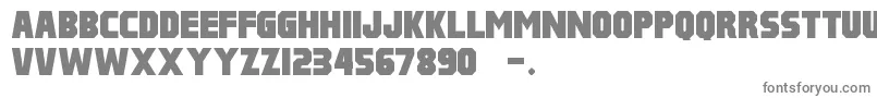 Czcionka Pulp Fiction M54 – szare czcionki