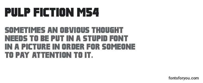 フォントPulp Fiction M54