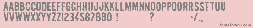Подробнее о шрифте Pulp Headlines Шрифт Pulp Headlines – серые шрифты на розовом фоне