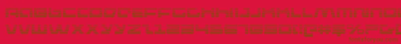 Więcej informacji o czcionce pulserifleg Czcionka pulserifleg – brązowe czcionki na czerwonym tle