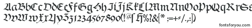Шрифт Schwabach – шрифты, начинающиеся на S