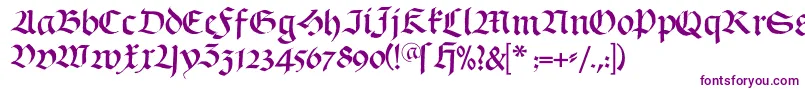Schwabach Font – Purple Fonts
