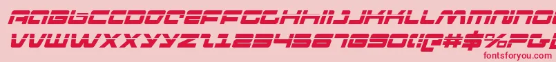 pulseriflelasi Font – Red Fonts on Pink Background