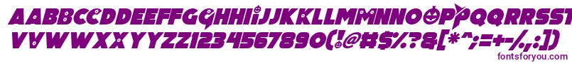 Pumpkin King Italic Font – Purple Fonts