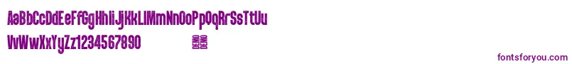 PunkRocker S Demo Font – Purple Fonts