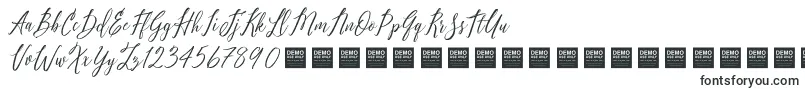 Шрифт Pure Seduction   Demo – современные шрифты
