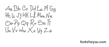 Обзор шрифта Freehandwritten