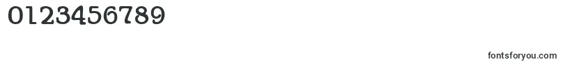 PuritanSwash Bold Font – Fonts for Numbers and Digits