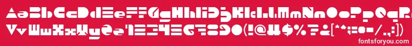 Подробнее о шрифте PUSH THE BUTTON Шрифт PUSH THE BUTTON – белые шрифты на красном фоне