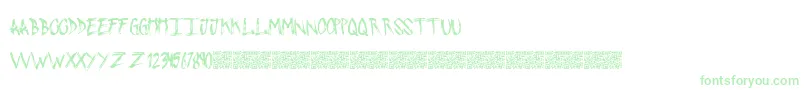 PushingSticks Font – Green Fonts