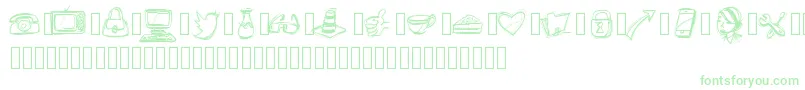 PWIcons Font – Green Fonts