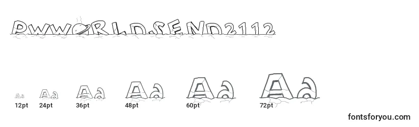 PWWORLDSEND2112 (137581) Font Sizes