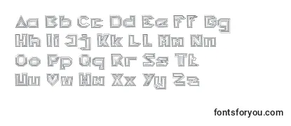 PYRAMID INVERTED Font