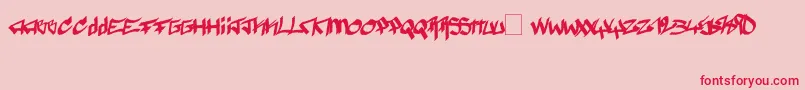 More about Pyromane Font Pyromane Font – Red Fonts on Pink Background