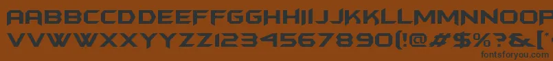 Batmanforeveralternate Font – Black Fonts on Brown Background