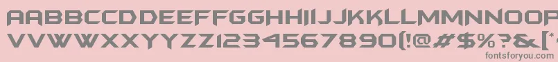 Weitere Informationen zur Batmanforeveralternate-Schriftart Batmanforeveralternate-Schriftart – Graue Schriften auf rosa Hintergrund