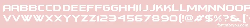 Batmanforeveralternate Font – White Fonts on Pink Background
