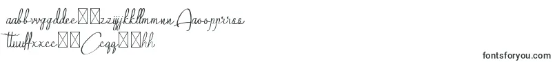 Czcionka QalinHandwritting – uzbeckie czcionki