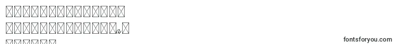 Police QalinHandwritting – polices birmanes