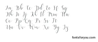 Шрифт Qatielia Script