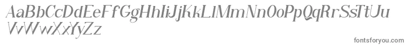 Qiba Serif Italic FREE Font – Gray Fonts