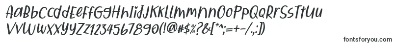 フォントQiyoshi Italic – Qで始まるフォント