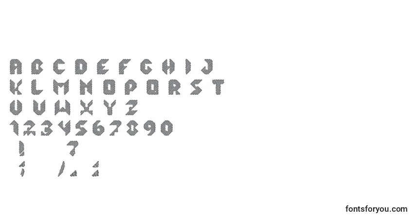 Qlka Font – alphabet, numbers, special characters