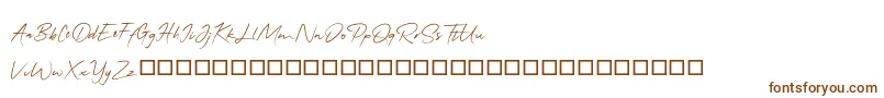 QonitaSignature Font – Brown Fonts