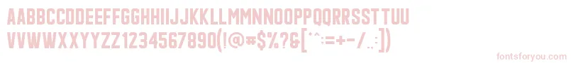 Шрифт Qonquer – розовые шрифты