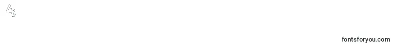 フォントQuaelGothicHollowLefty – フォント数字4