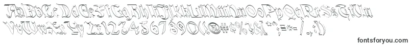 QuaelGothicHollowLefty Font – Fonts Starting with Q