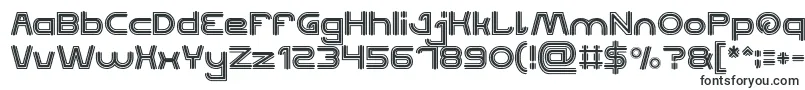 QUALIFIED GOOD Bold-fontti – läpinäkyvät fontit