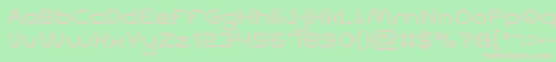 QUALIFIED GOOD Font – Pink Fonts on Green Background