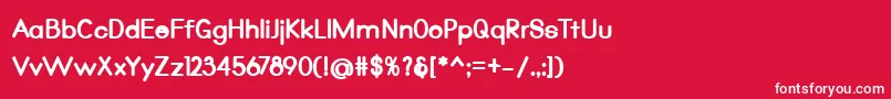 Qualio black Font – White Fonts on Red Background