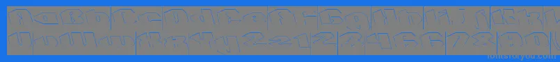 Saiba mais sobre a fonte QUANTUM Hollow Inverse Fonte QUANTUM Hollow Inverse – fontes cinzas em um fundo azul