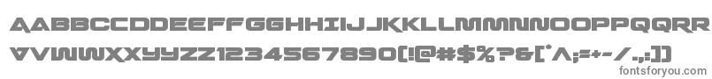 フォントquarkstormbold – 白い背景に灰色の文字