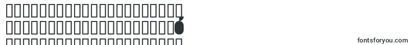 フォントQUARS    – バシキール文字