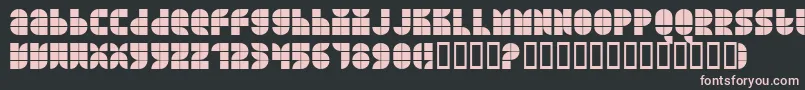 QUART    Font – Pink Fonts on Black Background