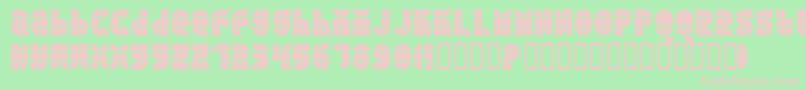 QUART    Font – Pink Fonts on Green Background