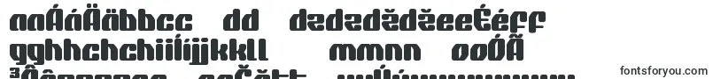 quasarpacer-Schriftart – slowakische Schriften