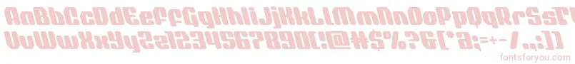 Шрифт quasarpacerleft – розовые шрифты