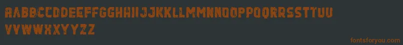 More about QuasharDemo Font QuasharDemo Font – Brown Fonts on Black Background