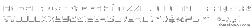 Шрифт quasitron3d – серые шрифты
