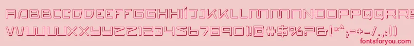 More about quasitron3d Font quasitron3d Font – Red Fonts on Pink Background