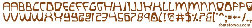 quatl Font – Brown Fonts on White Background